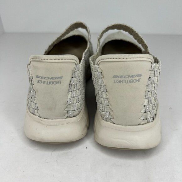 Skechers Womens Gray Bernie Mev Comfi Lightweight Foam Size 9 Slip On Sandals - Picture 5 of 9